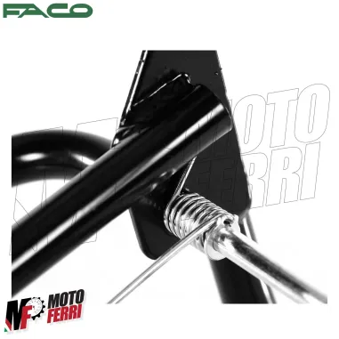 MF3881 Portapacchi Posteriore Nero con Maniglie Faco Vespa PK 50 125 S XL FL HP