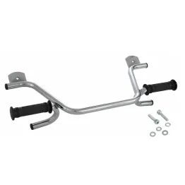 MF6503 - Pedana Poggiapiedi Passeggero Cromato Faco per Vespa ET2 ET4 50 125 150