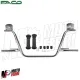 MF6503 - Pedana Poggiapiedi Passeggero Cromato Faco per Vespa ET2 ET4 50 125 150