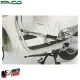 MF6503 - Pedana Poggiapiedi Passeggero Cromato Faco per Vespa ET2 ET4 50 125 150