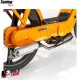 MF6504 Marmitta Scarico Espansione Tecno Circuit Twin Piaggio Ciao Bravo 50