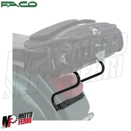 MF6507 Portapacchi Posteriore Nero Faco Vespa 125 150 200 PX PE Arcobaleno T5 2
