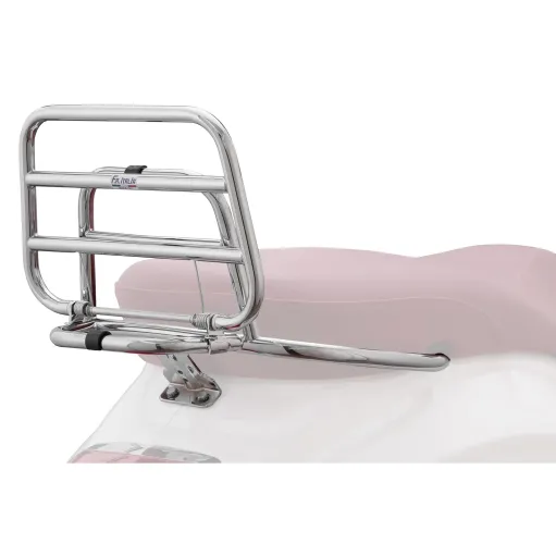 MF6509 Portapacchi Posteriore Cromo FA Italia Vespa Primavera Sprint 50 125 150