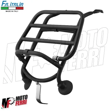 MF1982 Portapacchi Anteriore con Ribaltina Nero FA Italia Vespa GTS 125 250 300
