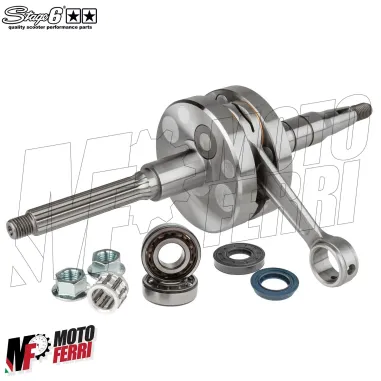 MF6518 Albero Motore Stage6 R/T Sp 12 Biella 85 per Minarelli F12 Aerox SR Jog