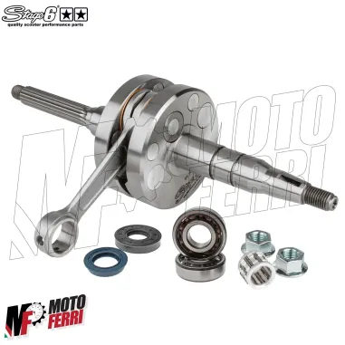 MF6518 Albero Motore Stage6 R/T Sp 12 Biella 85 per Minarelli F12 Aerox SR Jog