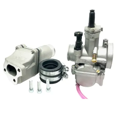 MF0785 CARBURATORE POLINI PWK Dm 24 + COLLETTORE LAMELLARE 3 FORI APE 50 TUTTI