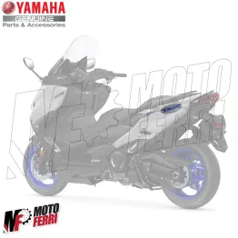 MF1431 Adesivo Scritta Blu Carena Posteriore Originale Yamaha TMax 500 2001 - 2021 2