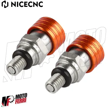 MF6531 Sfiati Forcella Rapidi M4X0.7 Ergal Arancio KTM EXC SX SX F WP Marzocchi