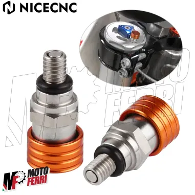 MF6531 Sfiati Forcella Rapidi M4X0.7 Ergal Arancio KTM EXC SX SX F WP Marzocchi