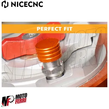 MF6531 Sfiati Forcella Rapidi M4X0.7 Ergal Arancio KTM EXC SX SX F WP Marzocchi