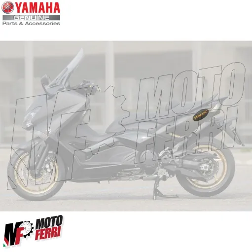 MF1434 Adesivo Scritta Bronzo Carena Posteriore Originale Yamaha TMax 2001/2021
