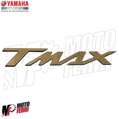 MF1434 Adesivo Scritta Bronzo Carena Posteriore Originale Yamaha TMax 2001/2021