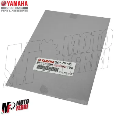 MF1433 Adesivo Scritta Argento Carena Posteriore Originale Yamaha TMax 2001/2021