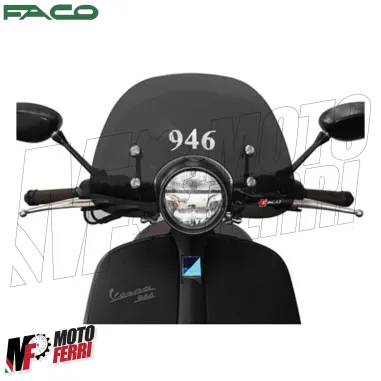 MF6535 Cupolino Fume' Sport Faco per Piaggio Vespa 946 mod 2013 / 2024