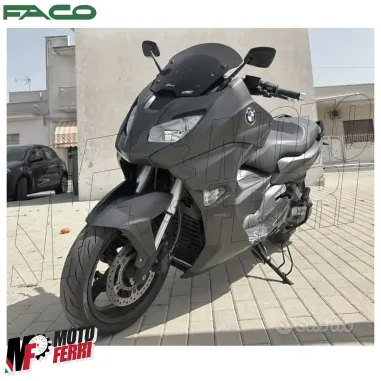 MF6538 Cupolino Fume' Sport Faco per BMW C600 / C650 mod 2012 2013 2014 2015