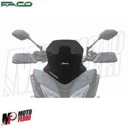 MF6539 Cupolino Parabrezza FACO Fume' per Yamaha Tracer 900 mod 2018 2019 2020 2
