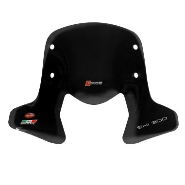 MF6540 Cupolino Spoiler Nero Fume' Faco Honda SH 300 mod 2011 2012 2013 2014