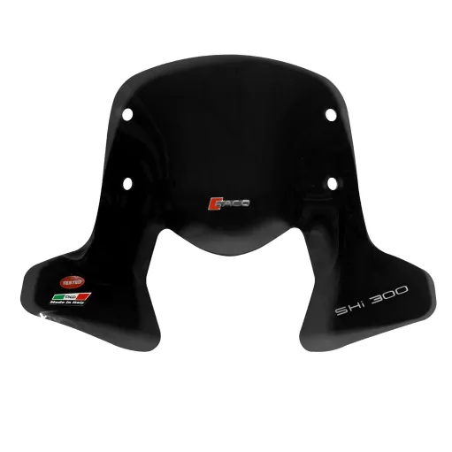 MF6540 Cupolino Spoiler Nero Fume' Faco Honda SH 300 mod 2011 2012 2013 2014