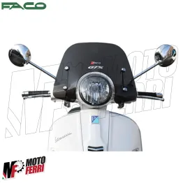 MF6542 Cupolino Fume' Sport Faco per Vespa GTS 125 250 300 mod 2005 / 2018 2