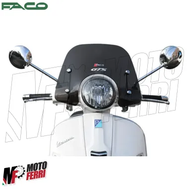 MF6542 Cupolino Fume' Sport Faco per Vespa GTS 125 250 300 mod 2005 / 2018