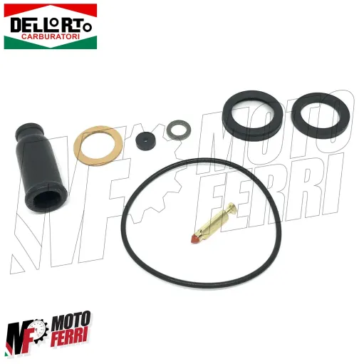 MF0790 - GUARNIZIONI CARBURATORE 10 12 13 + SPILLO PIAGGIO SI BRAVO CIAO BOXER