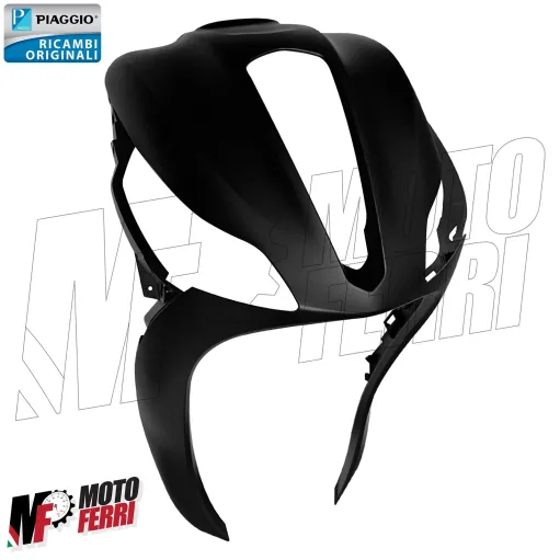 MF6551 Carena Scudo Anteriore Nero Opaco Piaggio Medley 125 150 200 (2020/2025)