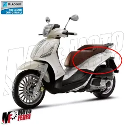 MF5271 Carena Posteriore Sinistra Bianco Perla Piaggio Beverly 125 300 2010/2016 2