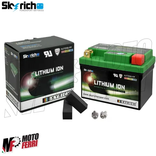 MF6557  Batteria Litio 12V Skyrich Leggera Ricambio YTZ5S / YTX5L-BS / YTX4L-BS