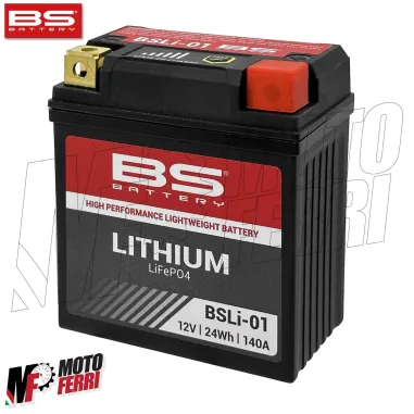 MF6558 - Batteria Litio BSLi-01 12V BS Battery Leggera Potente per KTM Honda