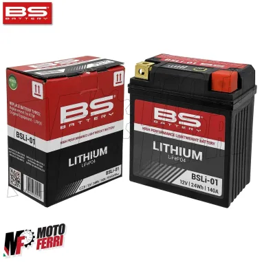 MF6558 - Batteria Litio BSLi-01 12V BS Battery Leggera Potente per KTM Honda