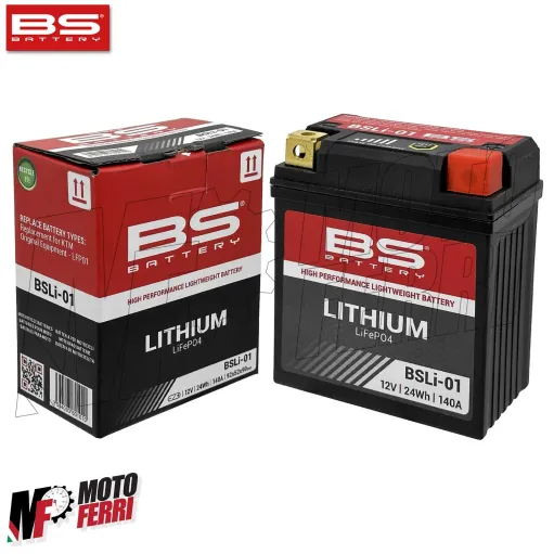 MF6558 - Batteria Litio BSLi-01 12V BS Battery Leggera Potente per KTM Honda