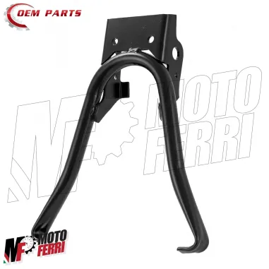 MF6562 Cavalletto Centrale Nero per Piaggio Si FL FL2 con Perno e Molle