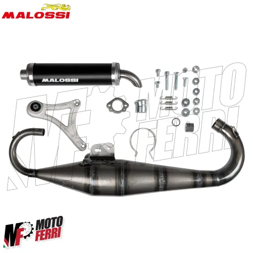 MF6563 Marmitta Malossi Scooter Racing MHR Piaggio Zip NRG MC2 MC3 Power Runner