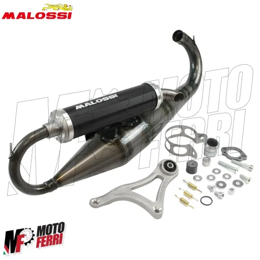 MF6563 Marmitta Malossi Scooter Racing MHR Piaggio Zip NRG MC2 MC3 Power Runner