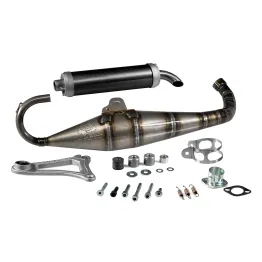 MF6564 Marmitta Malossi Scooter Racing Team 2 Minarelli Orizzontale Aerox F12 SR