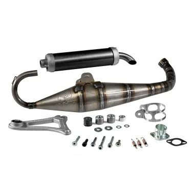 MF6564 Marmitta Malossi Scooter Racing Team 2 Minarelli Orizzontale Aerox F12 SR