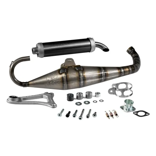 MF6564 Marmitta Malossi Scooter Racing Team 2 Minarelli Orizzontale Aerox F12 SR