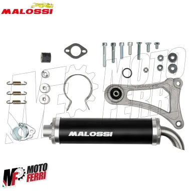 MF6564 Marmitta Malossi Scooter Racing Team 2 Minarelli Orizzontale Aerox F12 SR