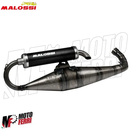 MF6564 Marmitta Malossi Scooter Racing Team 2 Minarelli Orizzontale Aerox F12 SR