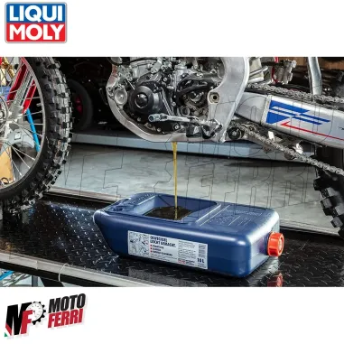 MF6567 Eco Tanica Liqui Moly 10L Cambio Olio Esausto Tagliando Auto Moto Scooter