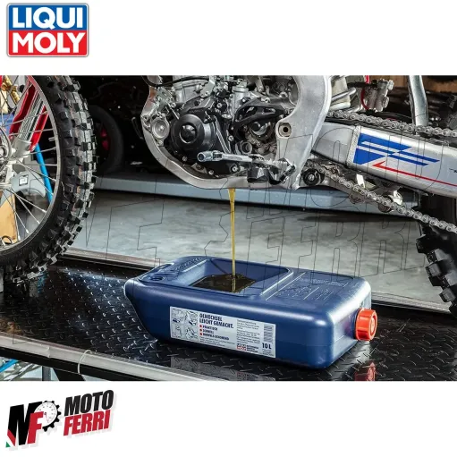 MF6567 Eco Tanica Liqui Moly 10L Cambio Olio Esausto Tagliando Auto Moto Scooter