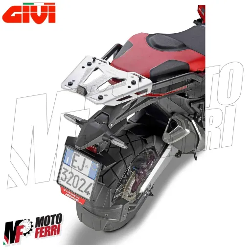 MF4877 Staffe Telaietti per Piastra Bauletto Givi Honda X-Adv 750 mod 2017/2020