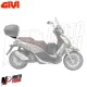 MF6569 Attacco per Piastra Bauletto Monolock Givi Beverly 125 300 350 2010/2020