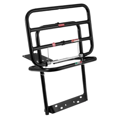 MF6577 Portapacchi Posteriore Nero Faco Vespa PX 125 150 200 Arcobaleno Disco