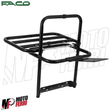 MF6577 Portapacchi Posteriore Nero Faco Vespa PX 125 150 200 Arcobaleno Disco
