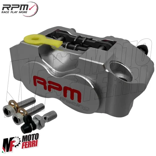 MF4392 - Pinza Freno CNC Radiale RPM Racing Interasse 82mm Scooter Moto Pitbike