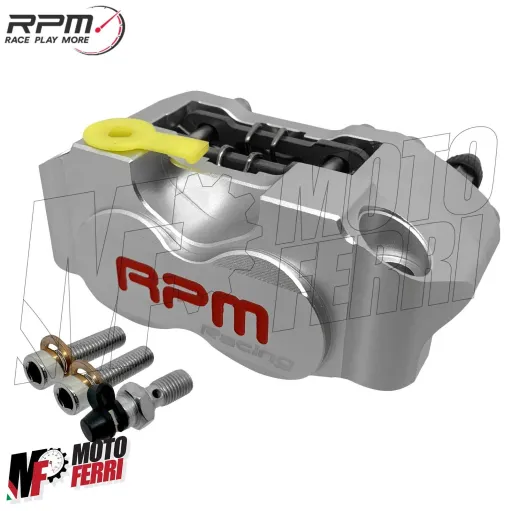 MF4389 Pinza Freno CNC Radiale RPM Racing Interasse 82mm Scooter Moto Pitbike