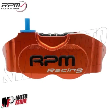 MF4390 - Pinza Freno CNC Radiale RPM Racing Interasse 82mm Scooter Moto Pitbike