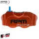 MF4390 - Pinza Freno CNC Radiale RPM Racing Interasse 82mm Scooter Moto Pitbike